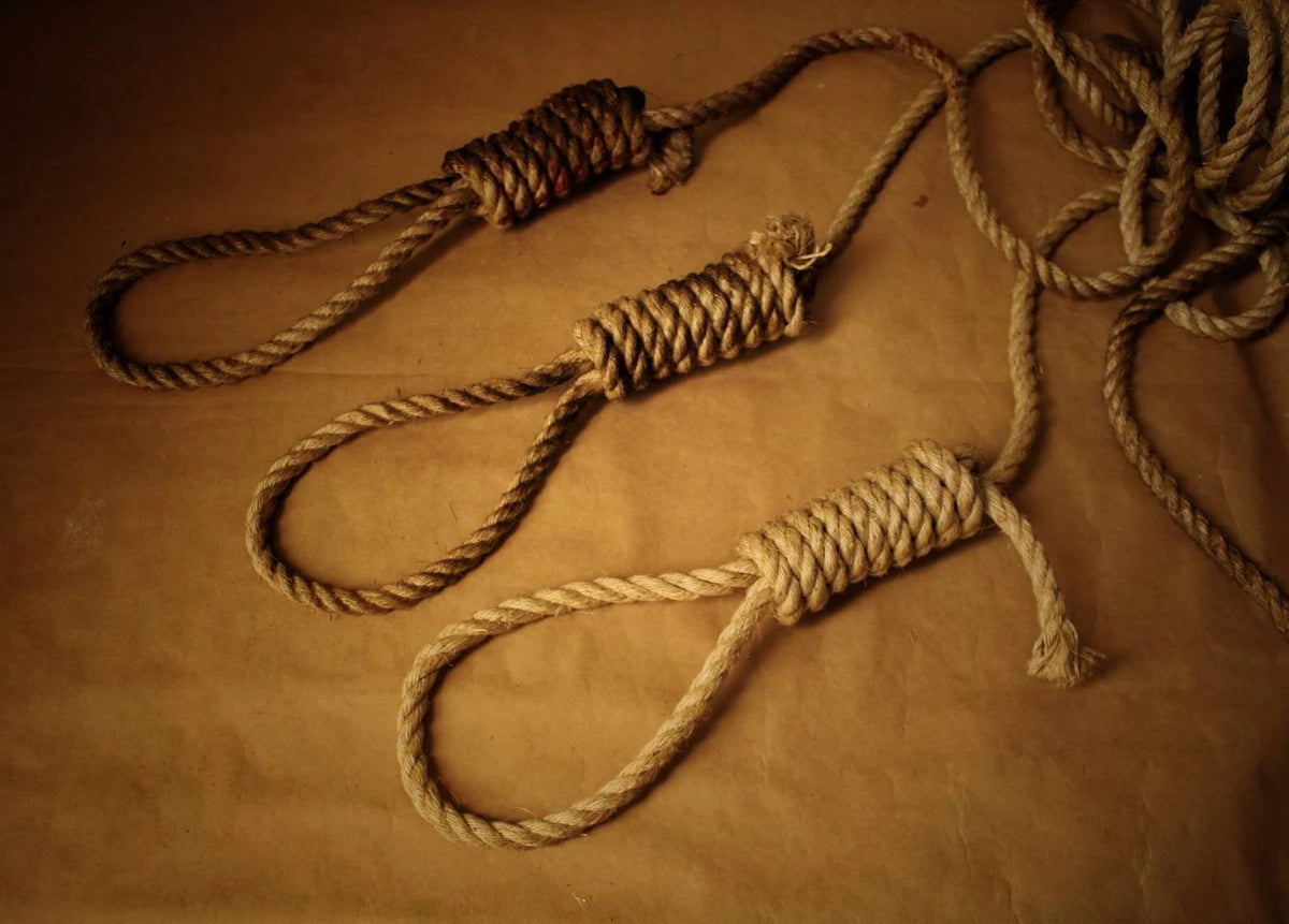 Authentic Rope Noose Prop Haunted House Decoration