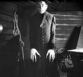 Costume de Nosferatu fait main, manteau de vampire sombre avec boutons en métal