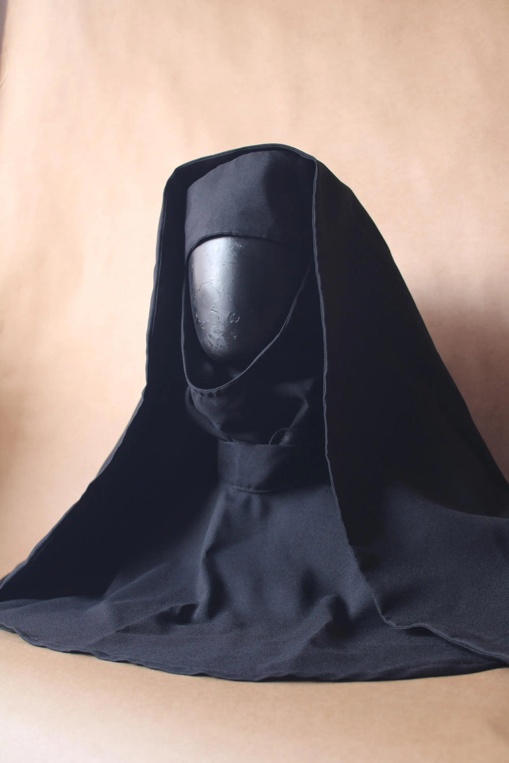 Coverage Black Veil & Wimple Set Full outfit not included Top only