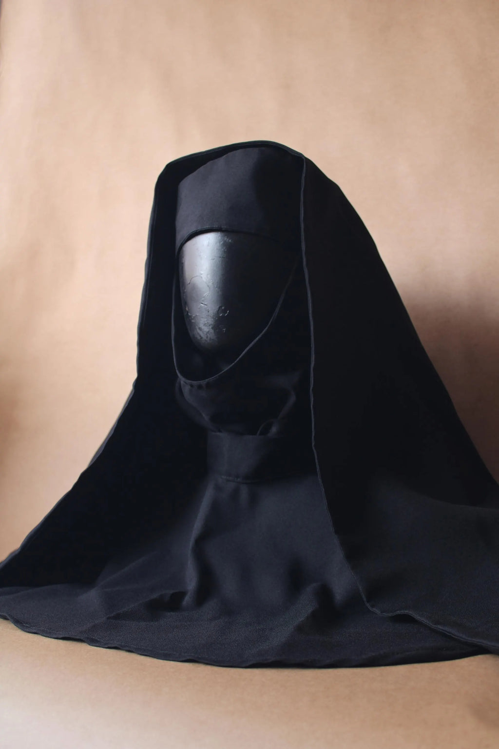 Coverage Black Veil & Wimple Set Full outfit not included Top only