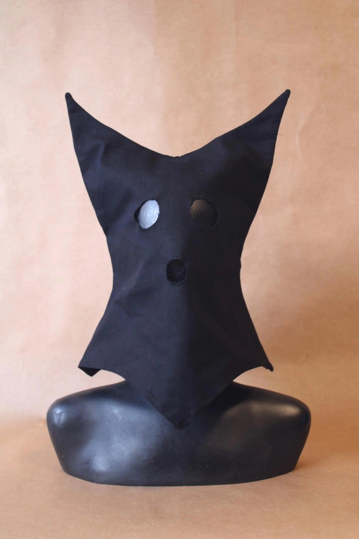 Black Executioner Hood Medieval Torturer Mask