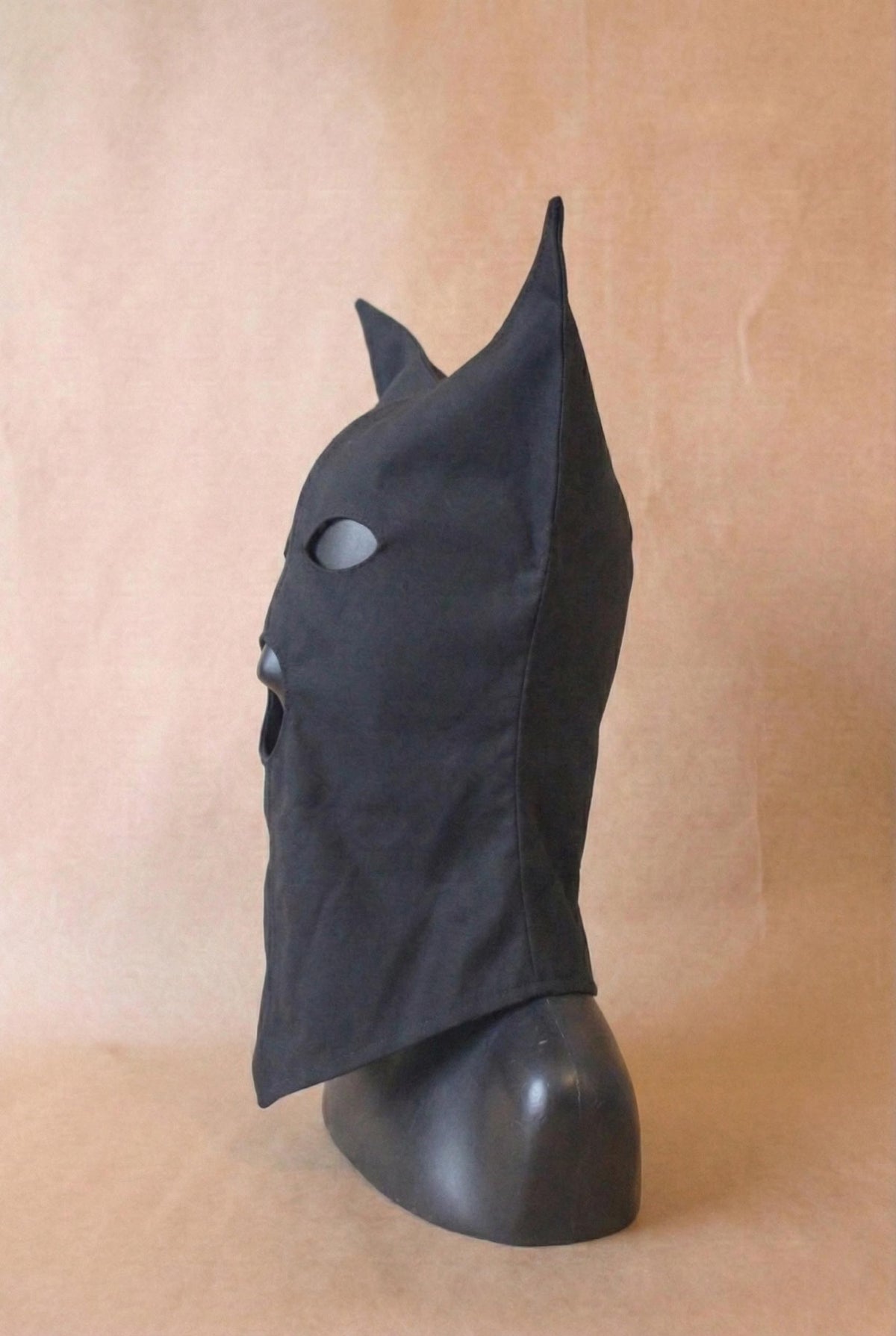 Black Executioner Hood Medieval Torturer Mask