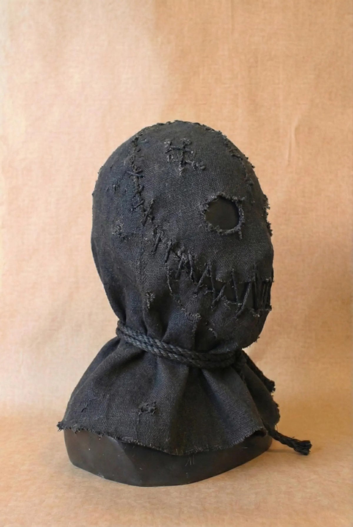 Albtraum-Sackmaske, grobe Textur, Horror-Kapuze