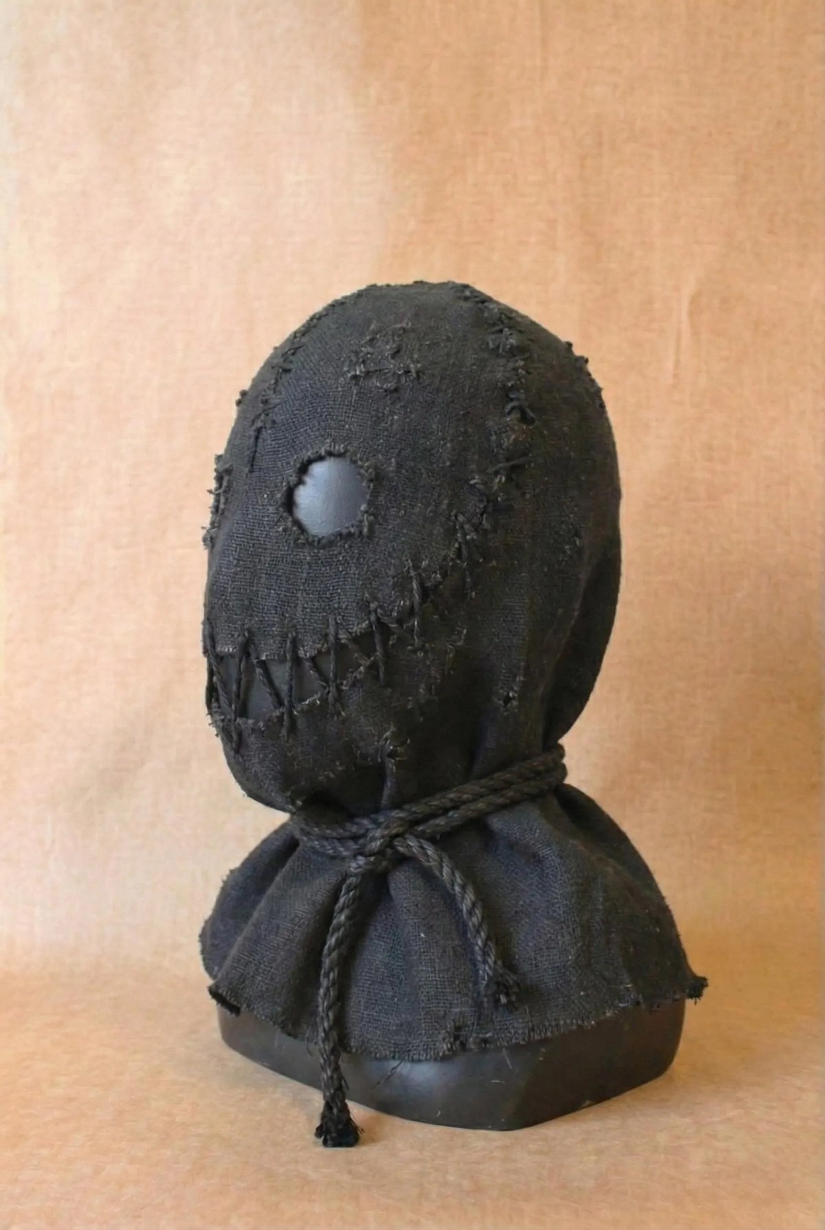 Albtraum-Sackmaske, grobe Textur, Horror-Kapuze