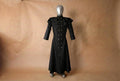 Pestarzt-Kostüm, schwarzer Trenchcoat, Halloween-Cosplay