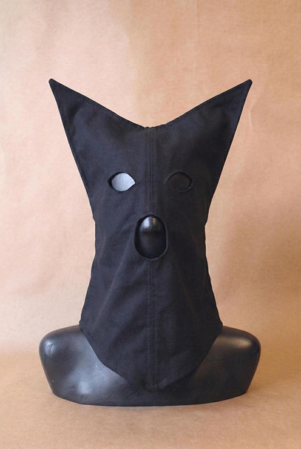 Black Executioner Hood Medieval Torturer Mask