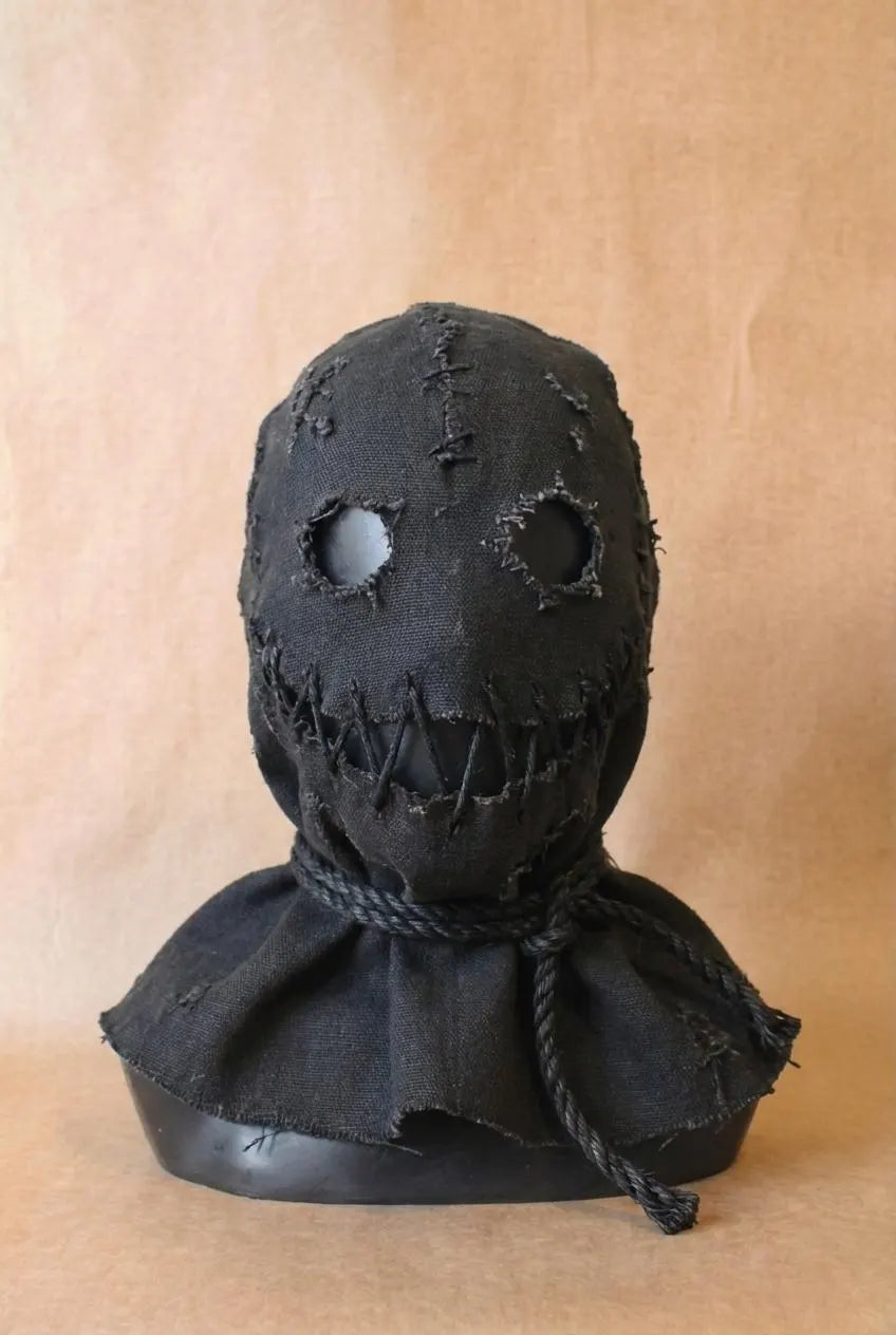 Albtraum-Sackmaske, grobe Textur, Horror-Kapuze