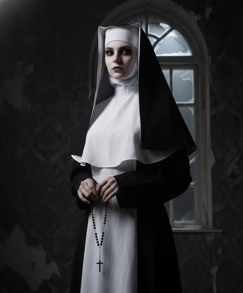 Nun Valak Cosplay, Renaissance Full outfit not included Top only – Dart ...