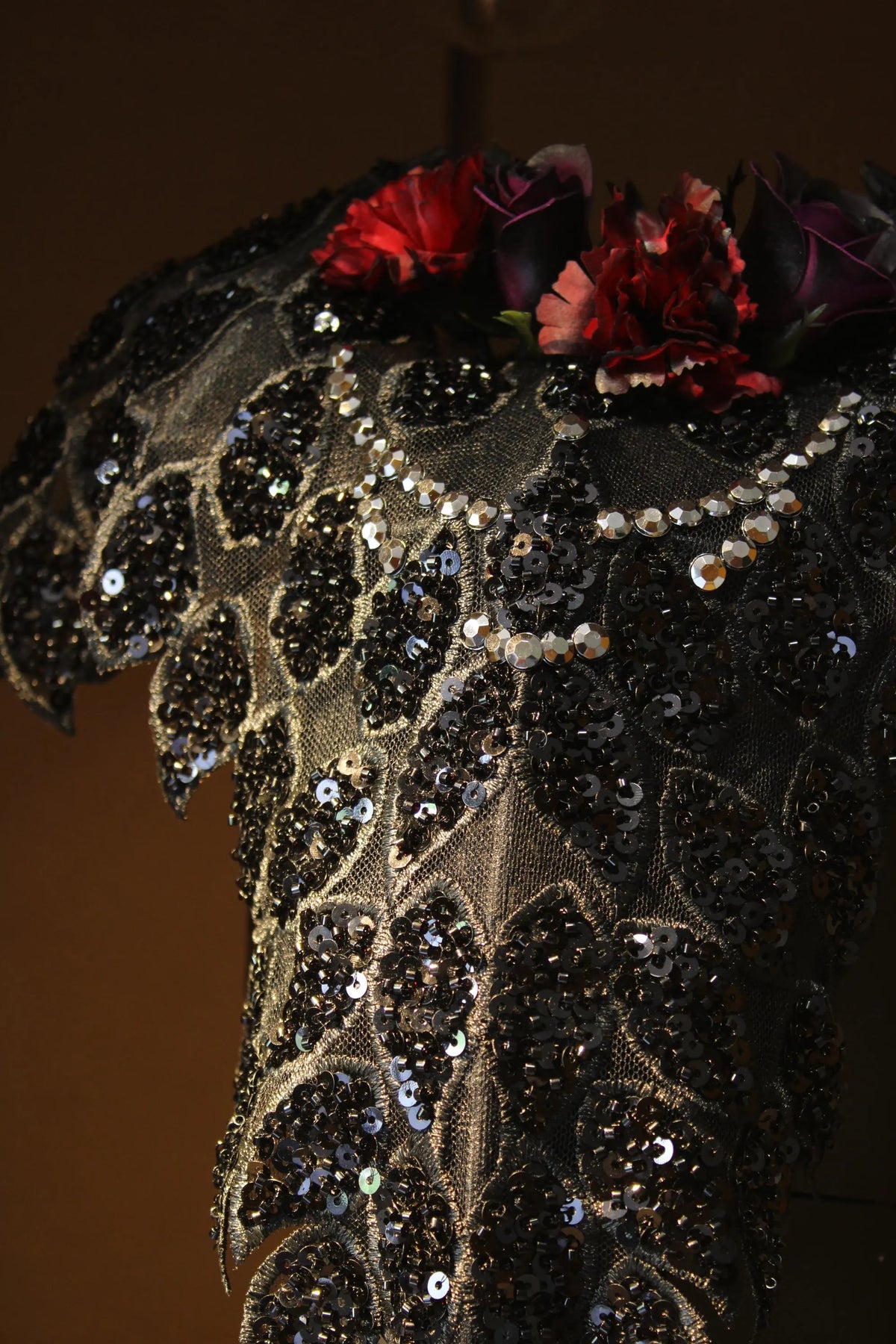 Gothic Rose Lace Masquerade Mask