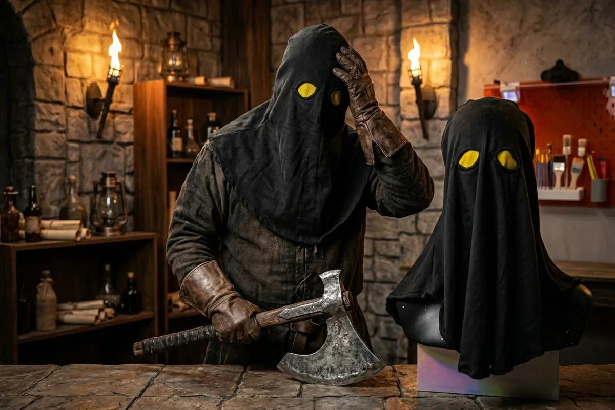 Thelonious Scharfrichter-Kapuze Shrek-Cosplay